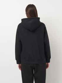 Худи Роза модель 240427_black Фото