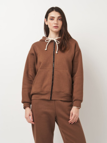 Кофта Роза модель 240427_chocolate Фото