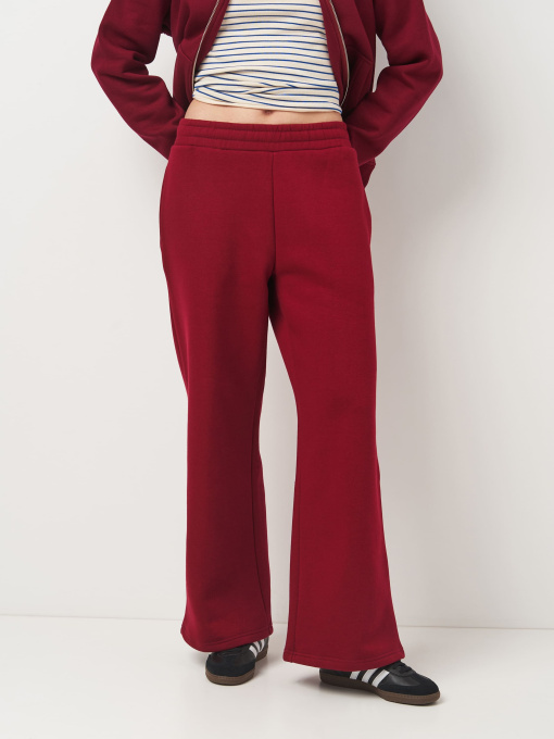 Штани палаццо Роза модель 240413_cherry Фото