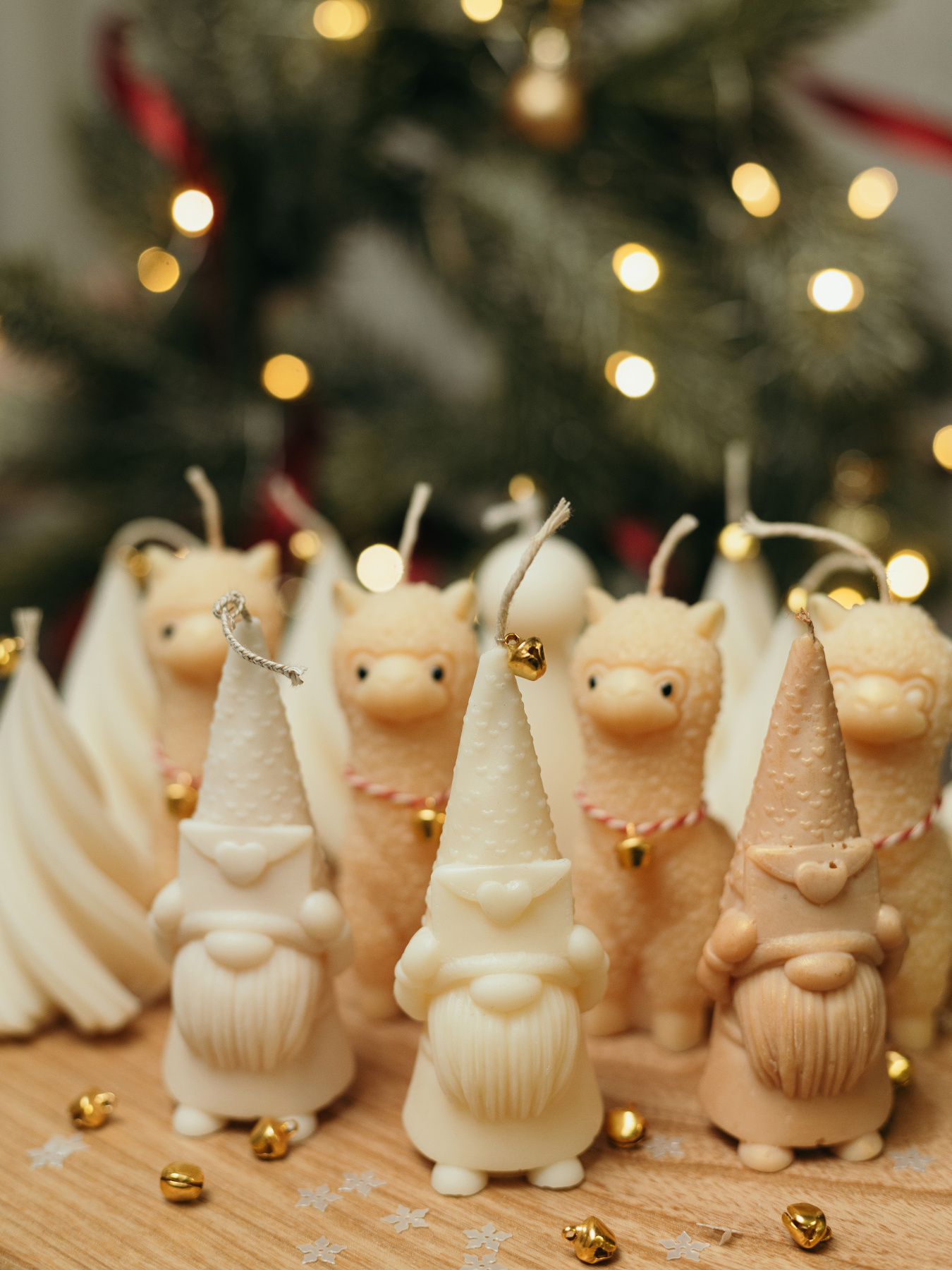 Набор ароматических свечей "Праздничные моменты", натуральный оливковый воск Candle Design модель 200.0080 Фото