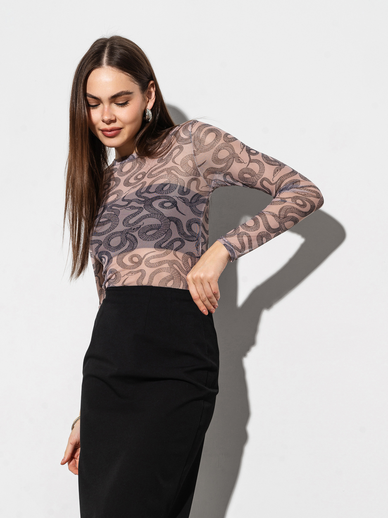 Лонгслів Romashka Гуардо модель 207022405071 Фото