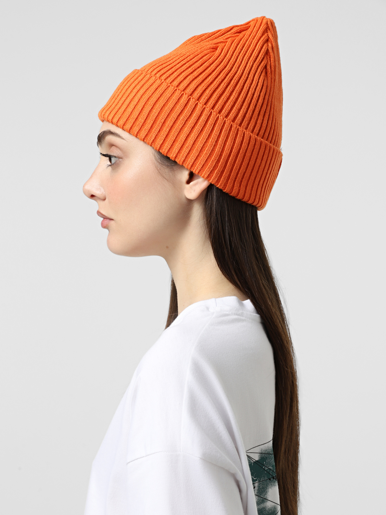 Шапка Ейсік модель ShapkaPomaranchevaEysic Фото