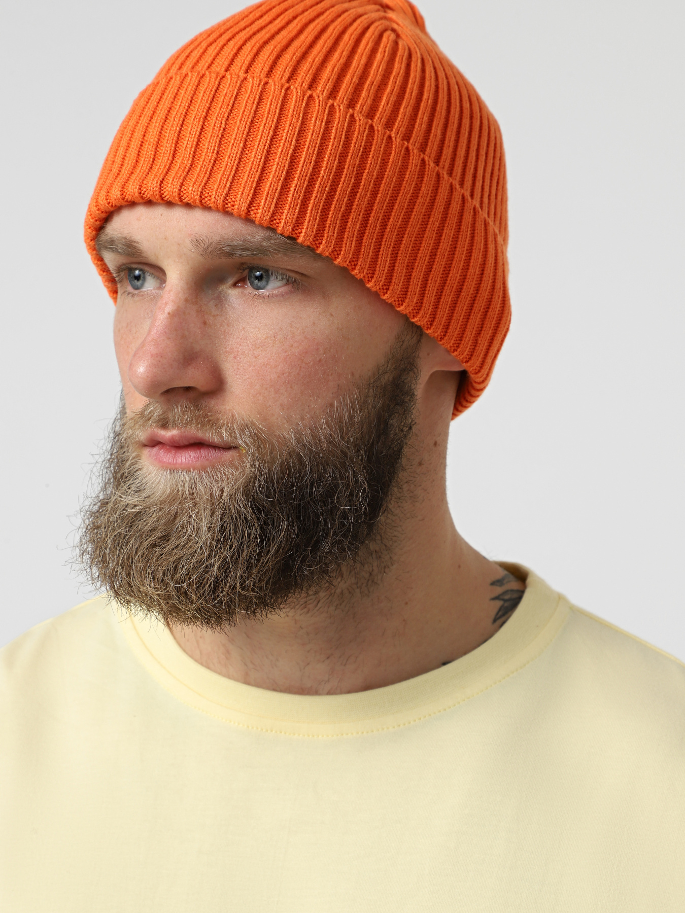 Шапка Ейсік модель ShapkaPomaranchevaEysic Фото