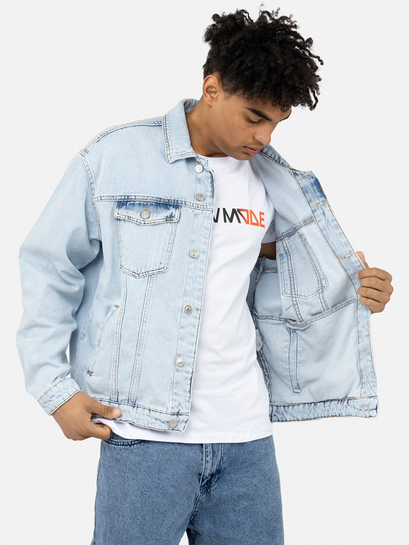 Джинсова куртка YUKI модель ЦБ-00246429 Фото