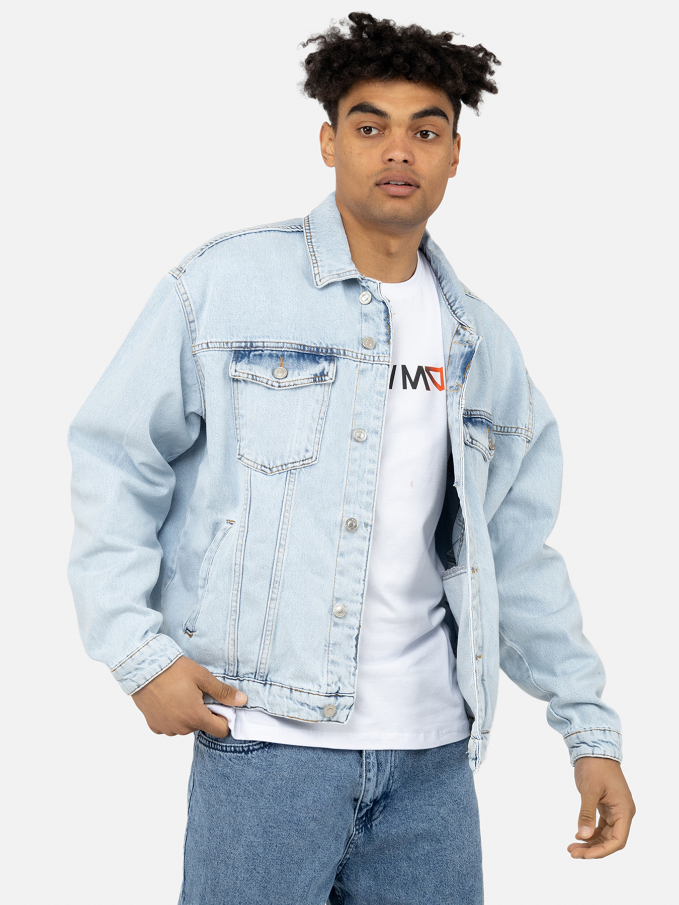 Джинсова куртка YUKI модель ЦБ-00246429 Фото