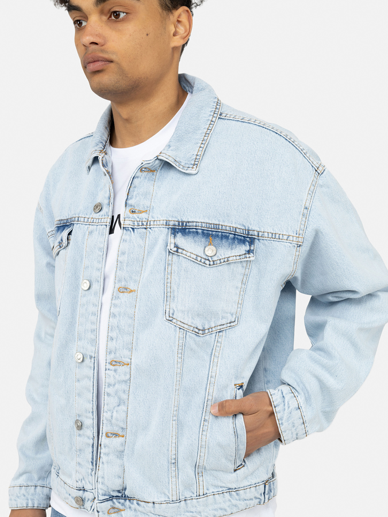 Джинсовая куртка YUKI модель ЦБ-00246429 Фото