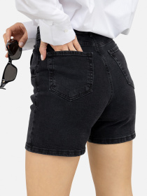 Шорты джинсовые YUKI модель ЦБ-00248381 Фото