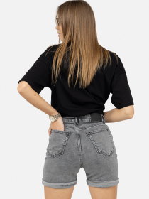 Шорты джинсовые YUKI модель ЦБ-00248384 Фото