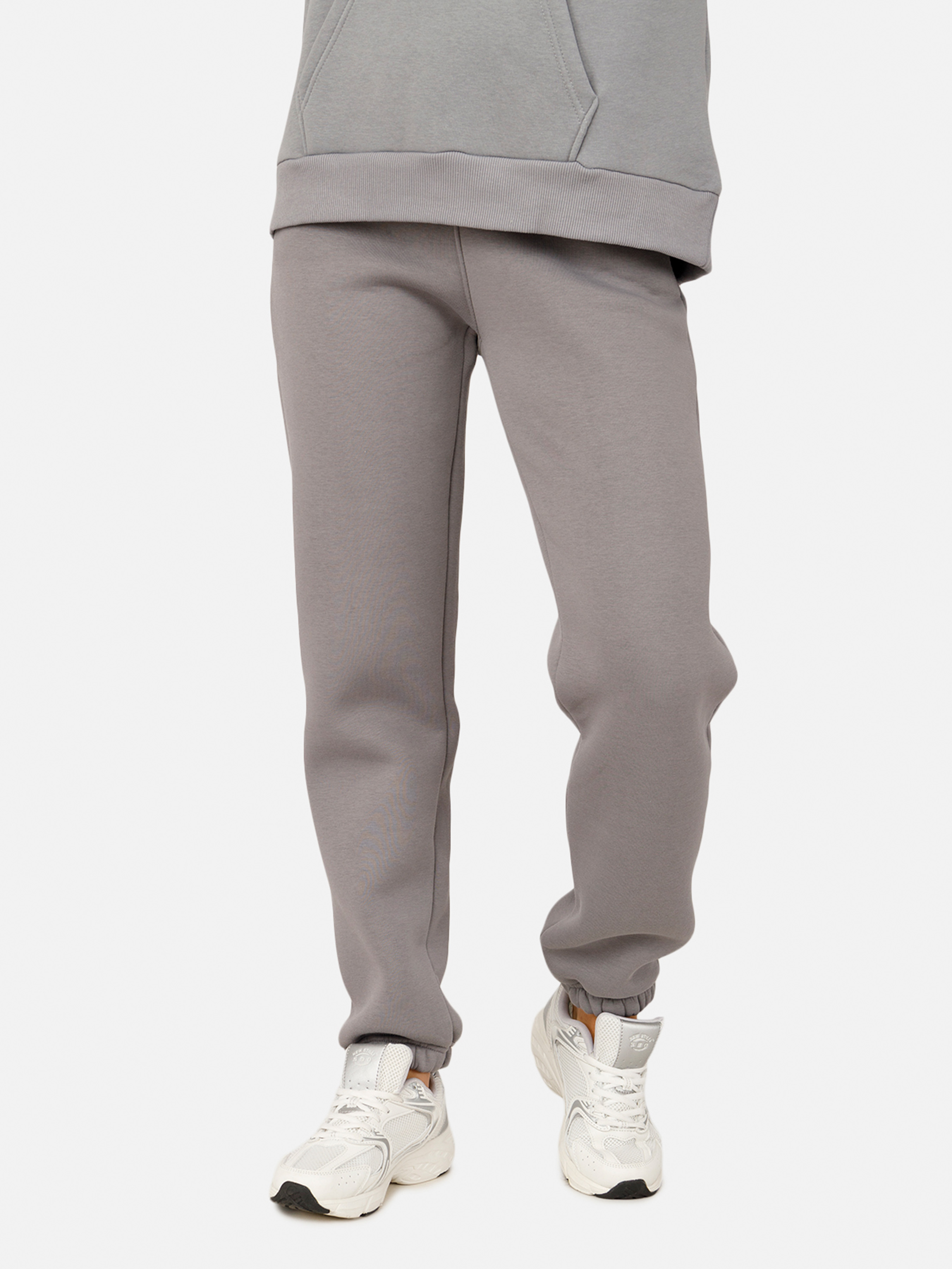 Бавовняні Жіночі Спортивні штани YUKI  (CB-00254569) колір темно-сірий