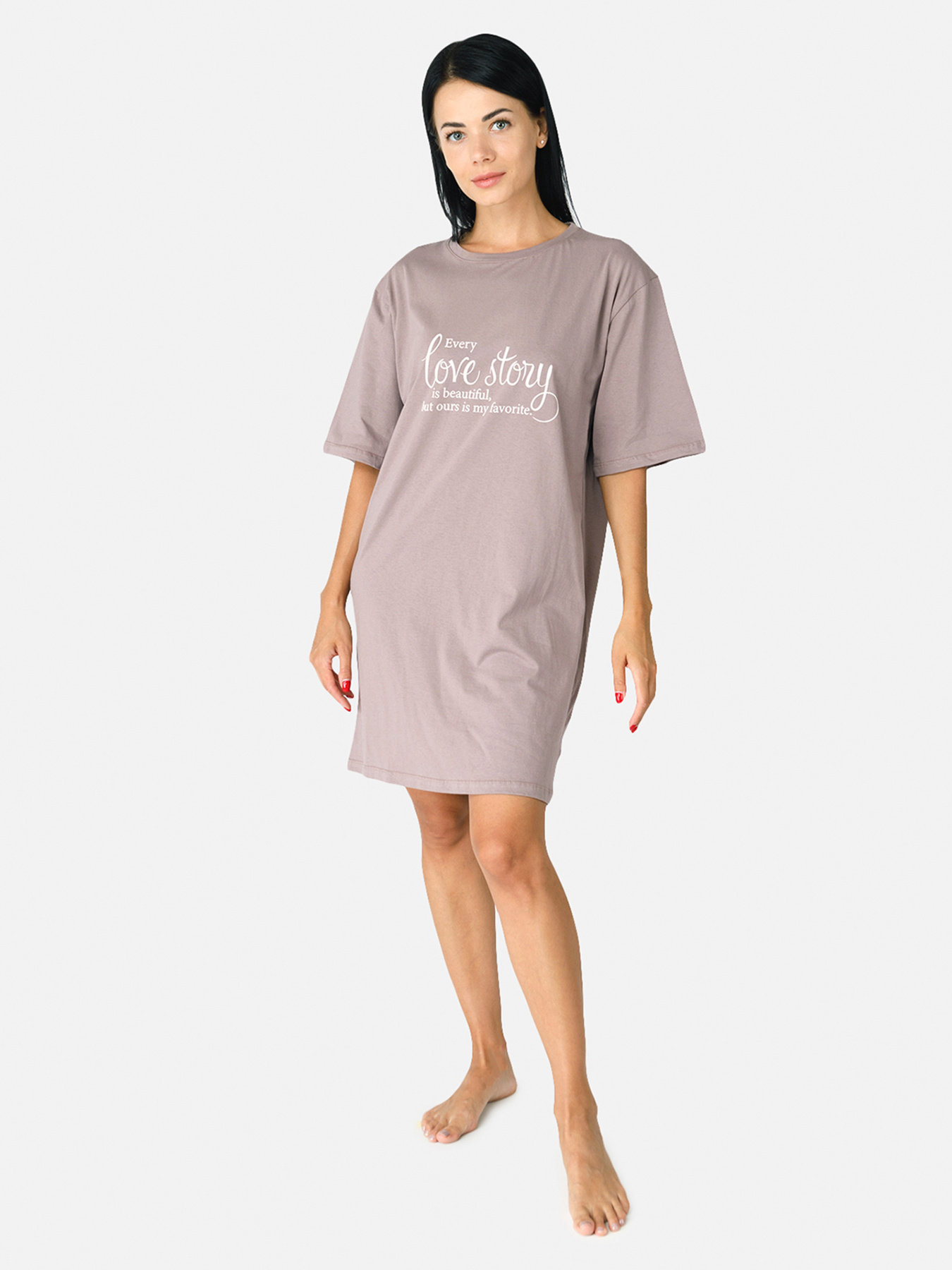 Ночная рубашка YUKI модель ЦБ-00257243 Фото