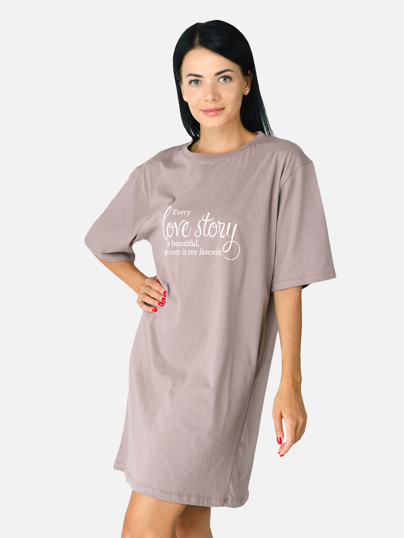 Ночная рубашка YUKI модель ЦБ-00257243 Фото