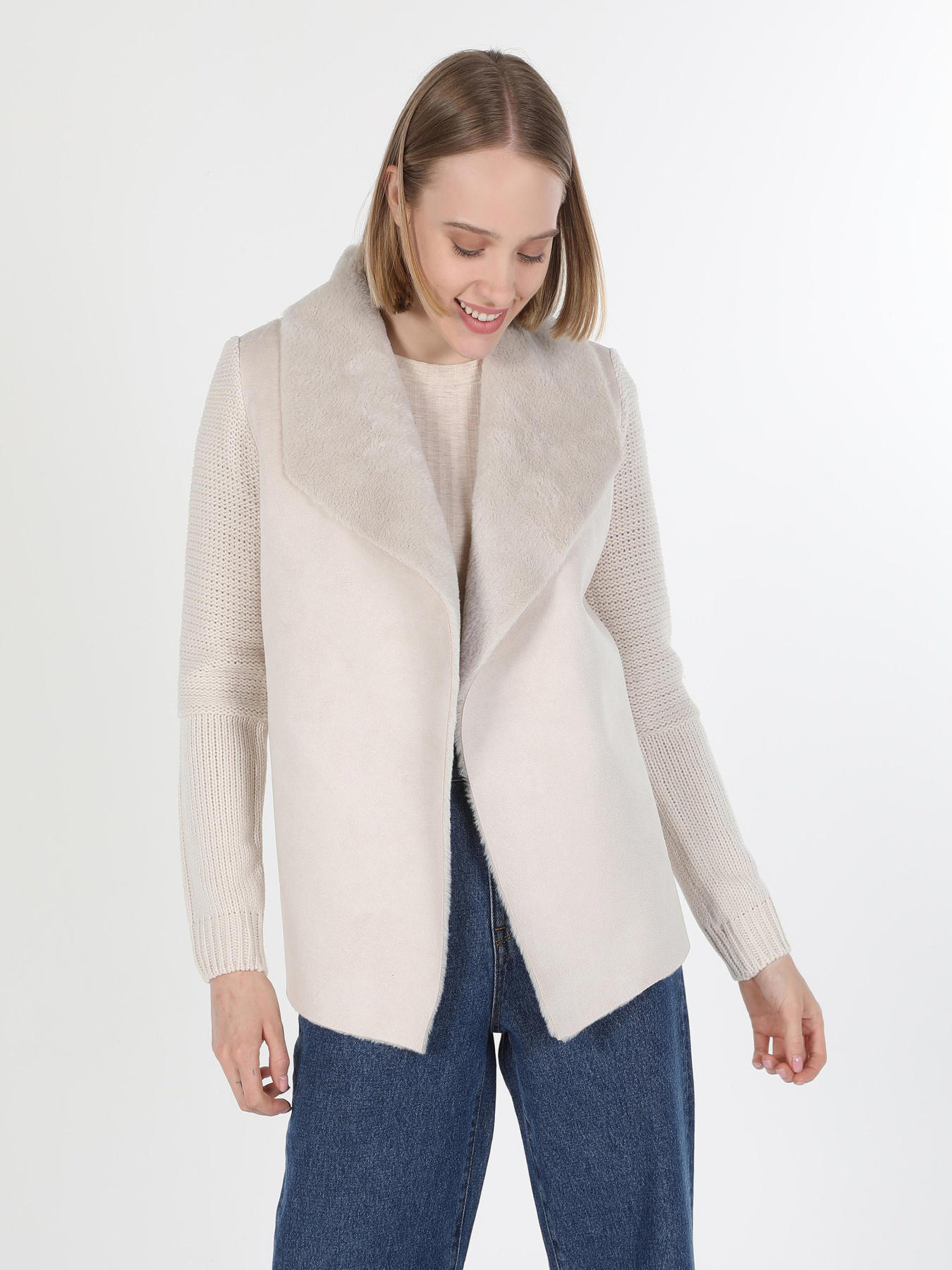 Худи и свитшоты Colin’s модель CL1017917_q1.v1_BEI Фото