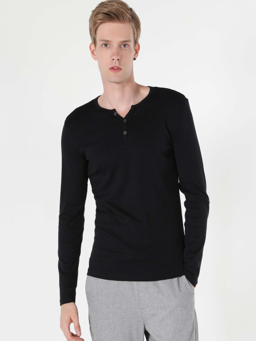 Кофты и свитера Colin’s модель CL1022847_q1.v1_BLK Фото