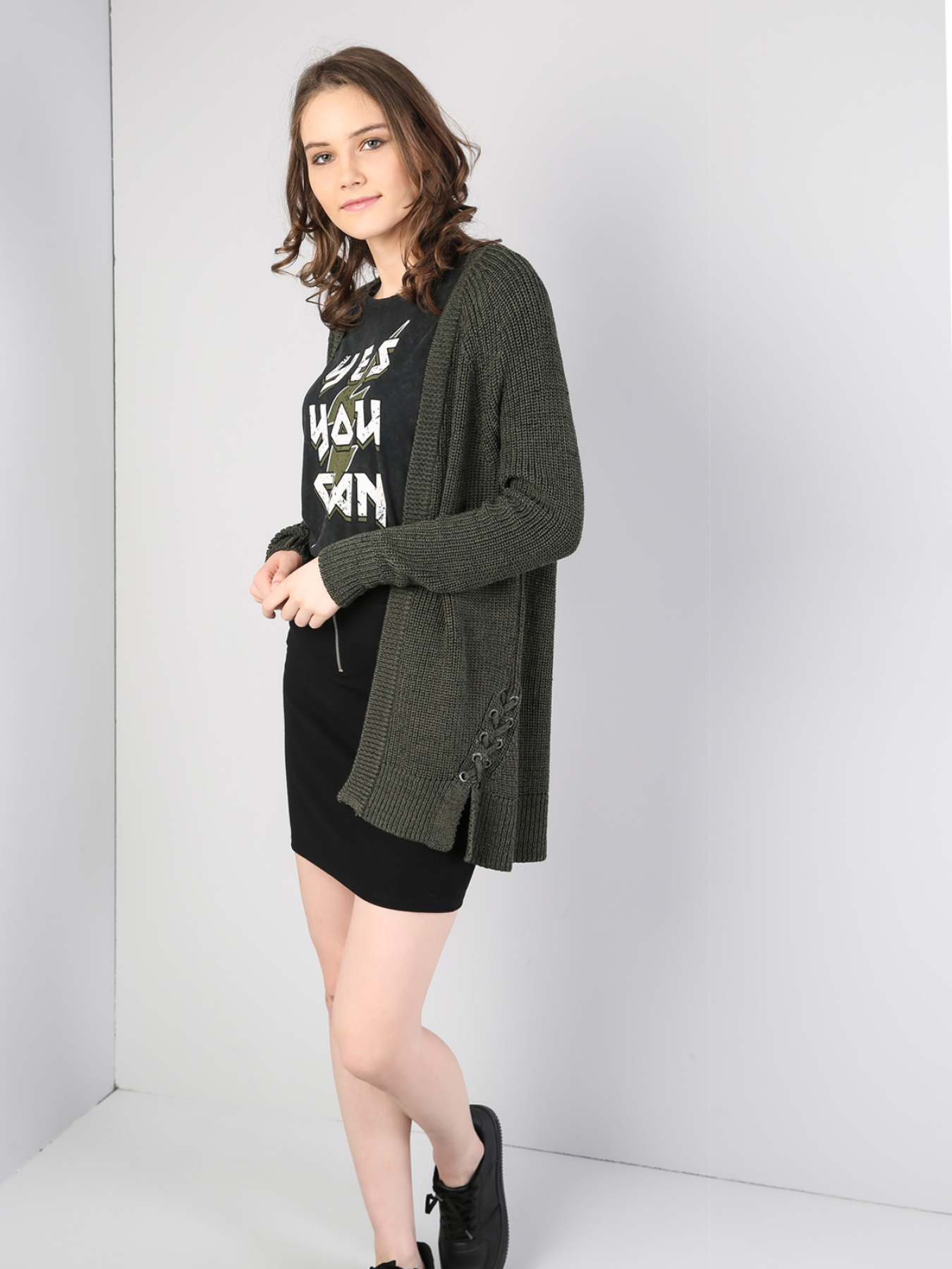 Кофты и свитера Colin’s модель CL1035839_q1.v1_KHA Фото