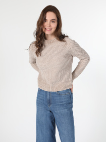 Кофты и свитера Colin’s модель CL1036479_Q1.V1_LBR Фото