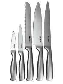 Набор ножей универсальный кухонный/MG-1094/5 кух. ножей+подставка/нерж.сталь Magio модель MG-1094 Набор ножей универсальный кухонный/MG-1094/5 кух. ножей+подставка/нерж.сталь Magio модель MG-1094 Фото