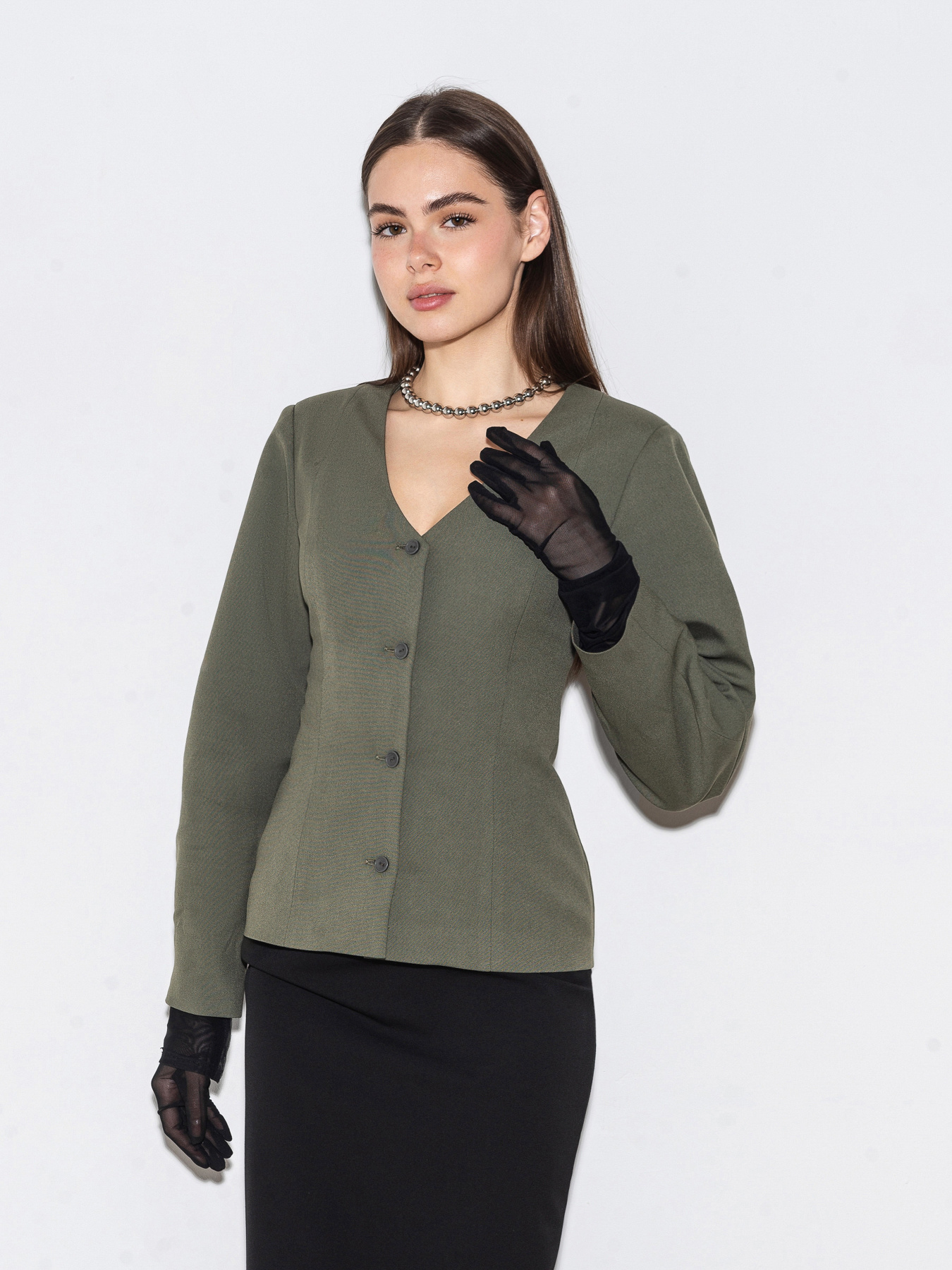 Блейзер Romashka Енс модель 221011105033 Блейзер Romashka Енс модель 221011105033 Фото