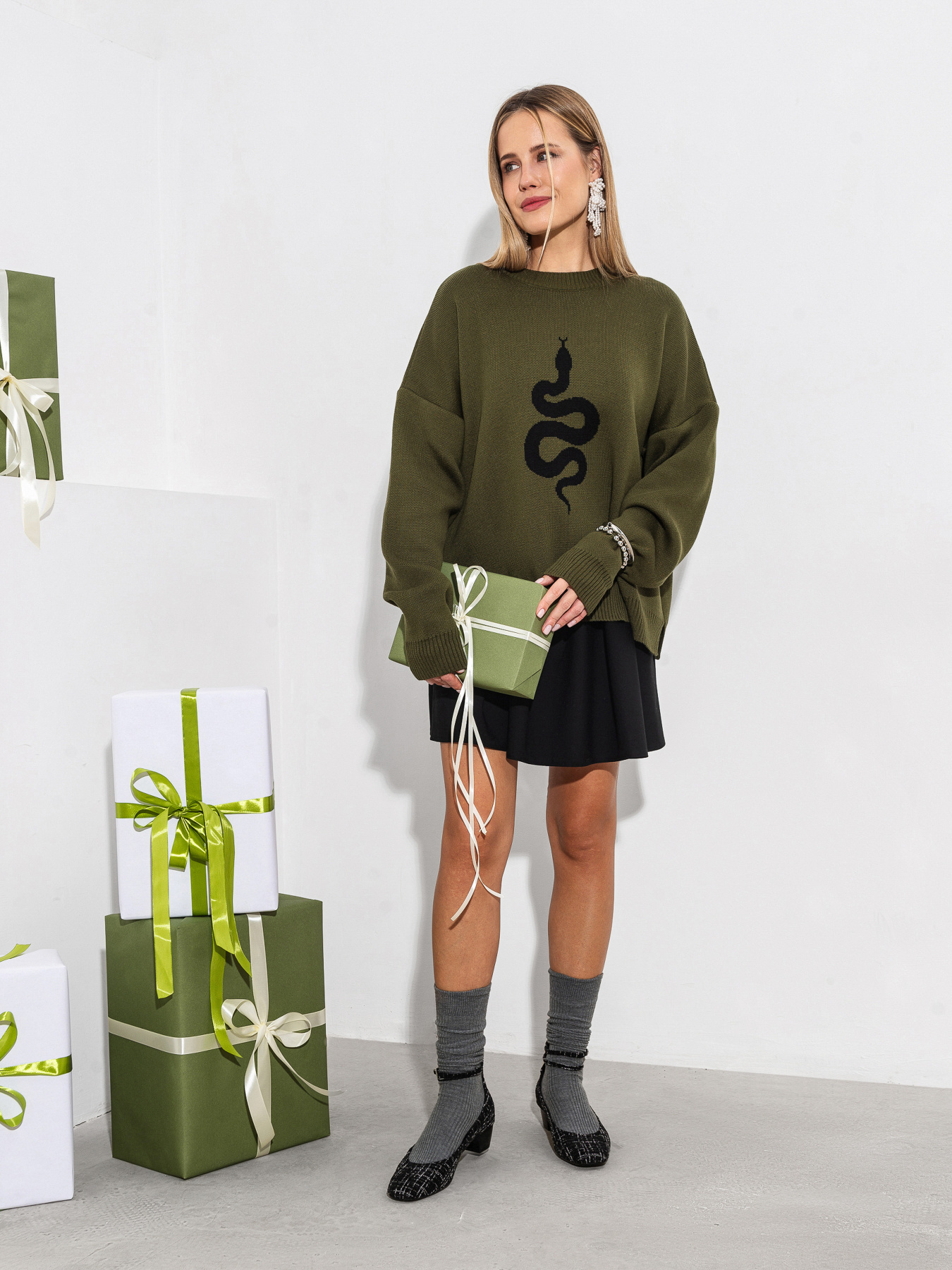 Джемпер Romashka Белен модель 399015703033 Фото