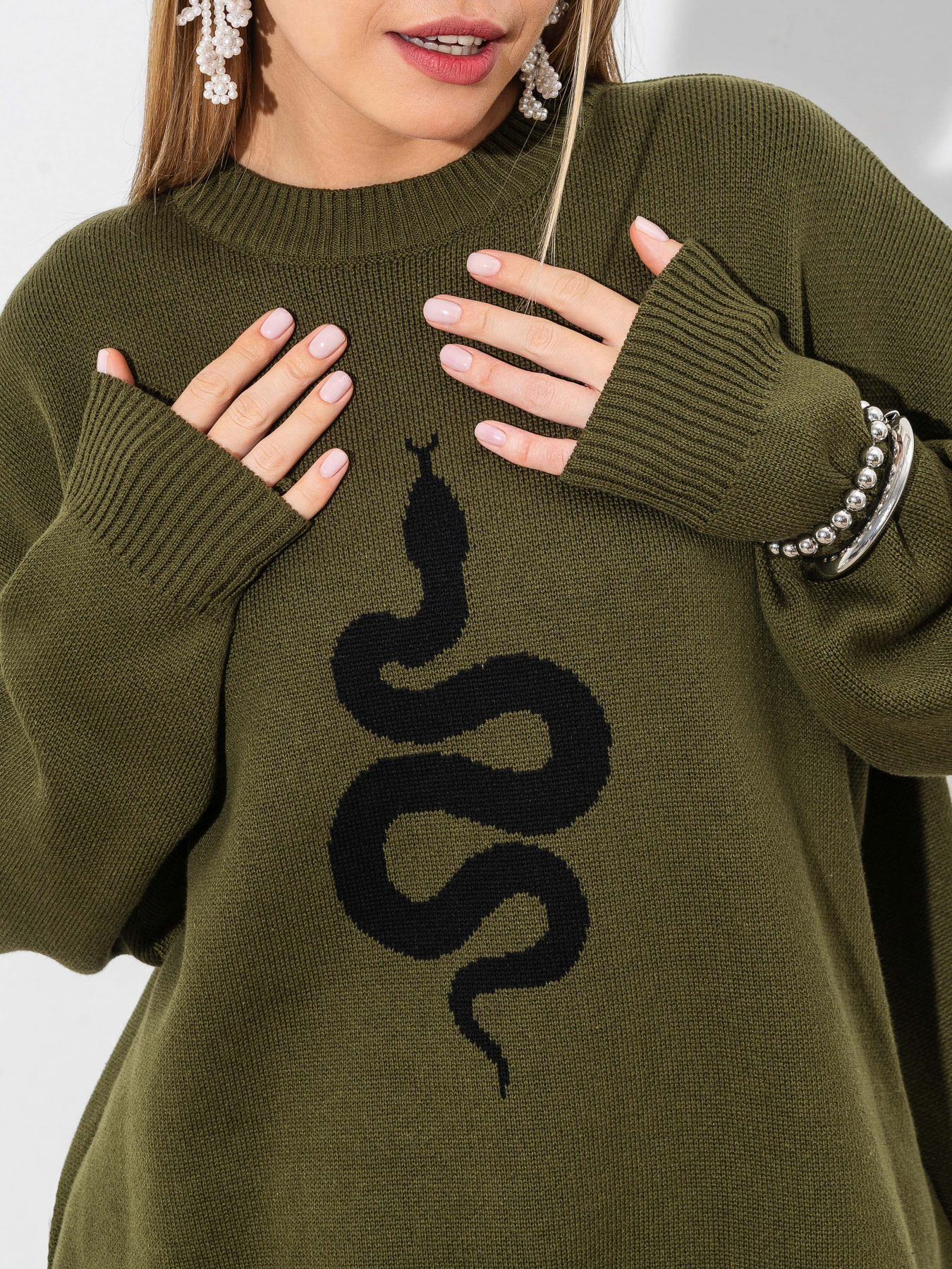 Джемпер Romashka Белен модель 399015703033 Фото