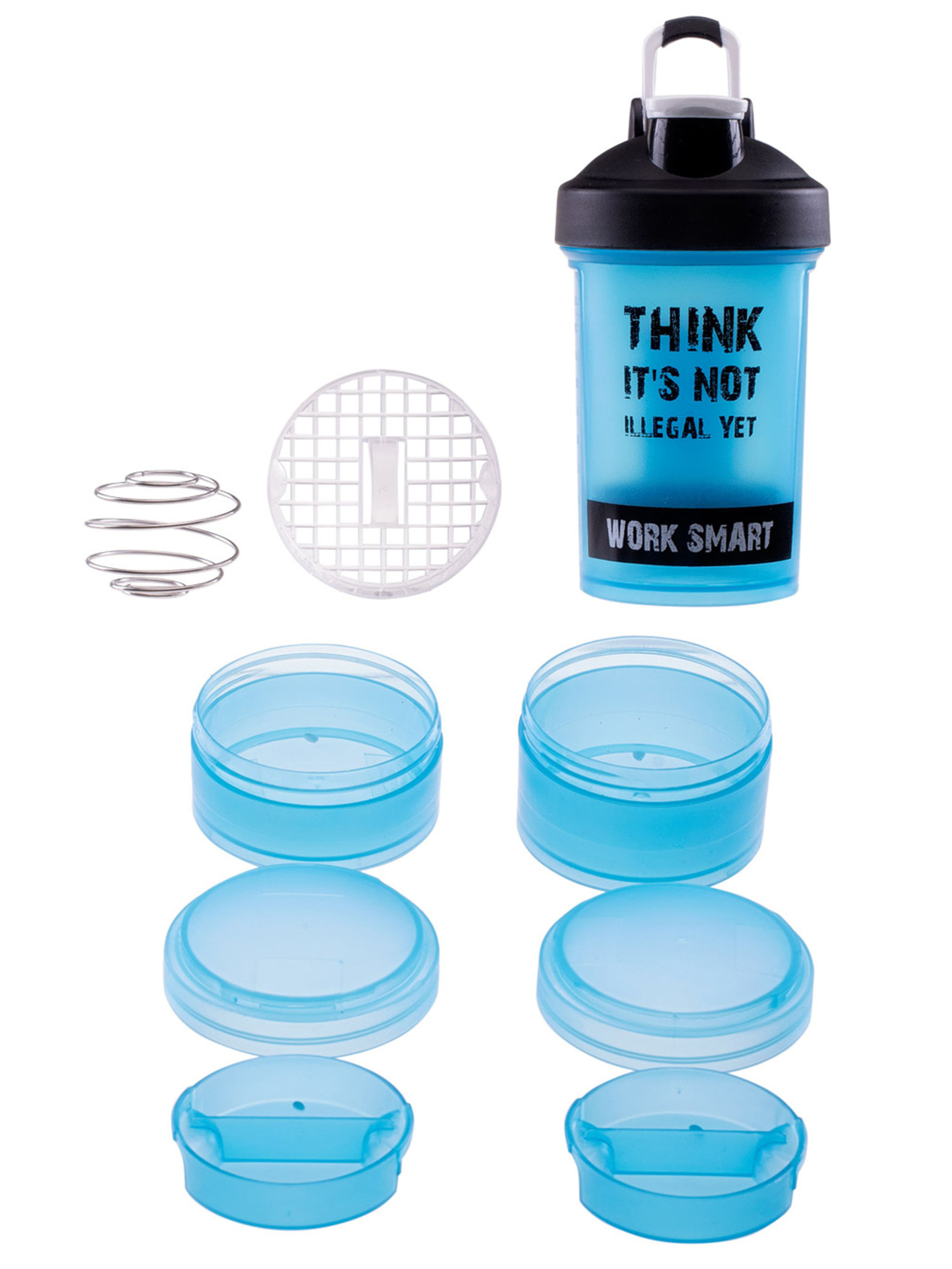 Шейкер IQ Beta Модель BETAI14-CYAN BLUE/BLACK Фото