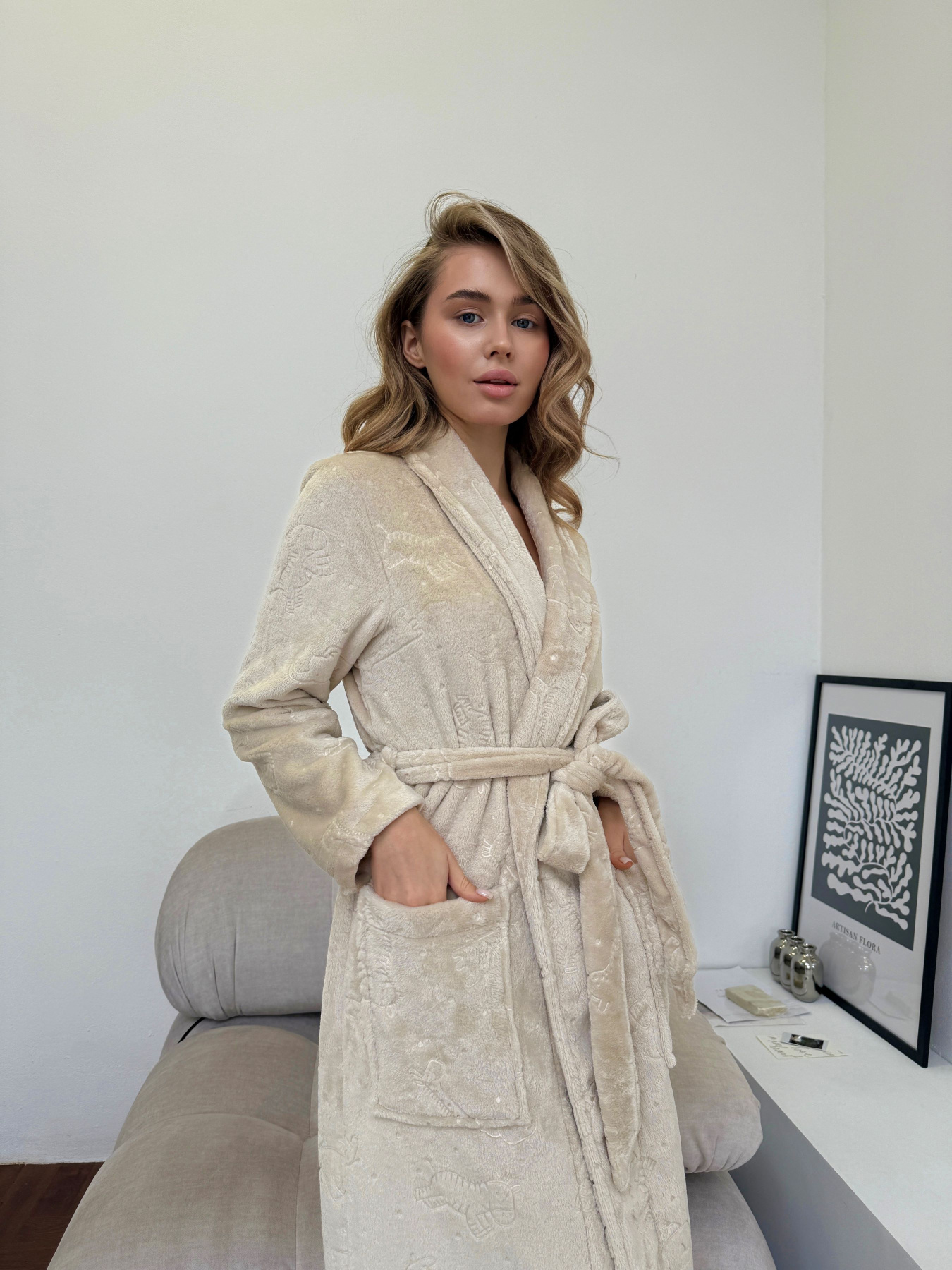 Халат Cosy модель VEL021R1 Фото