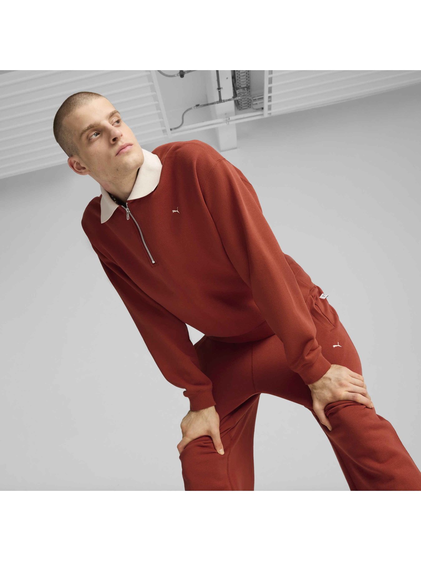 Кофта PUMA Mmq Quarter-zip Crew модель 626718 Фото