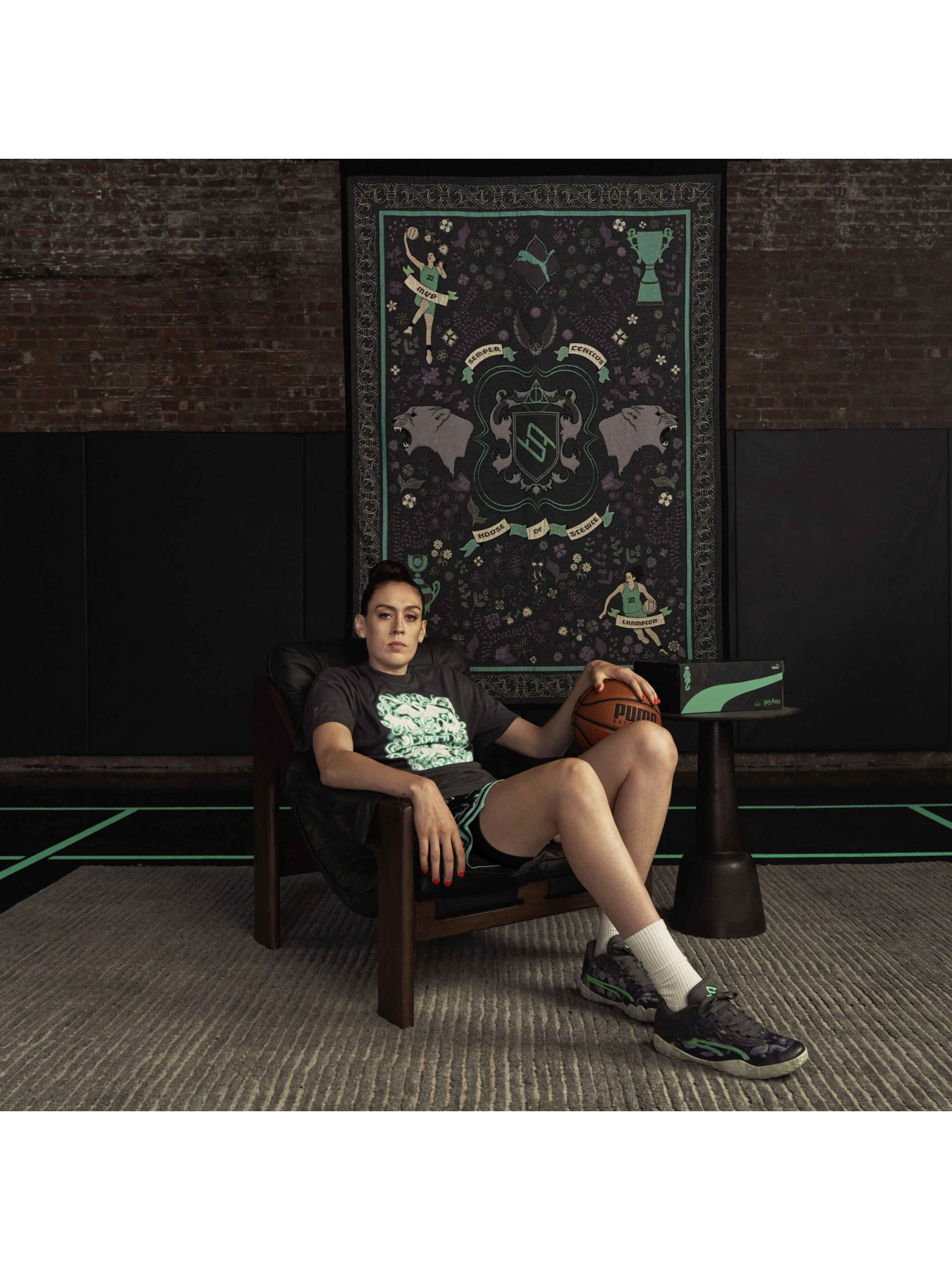 Футболка PUMA Harry Potter Tee I модель 627807 Фото