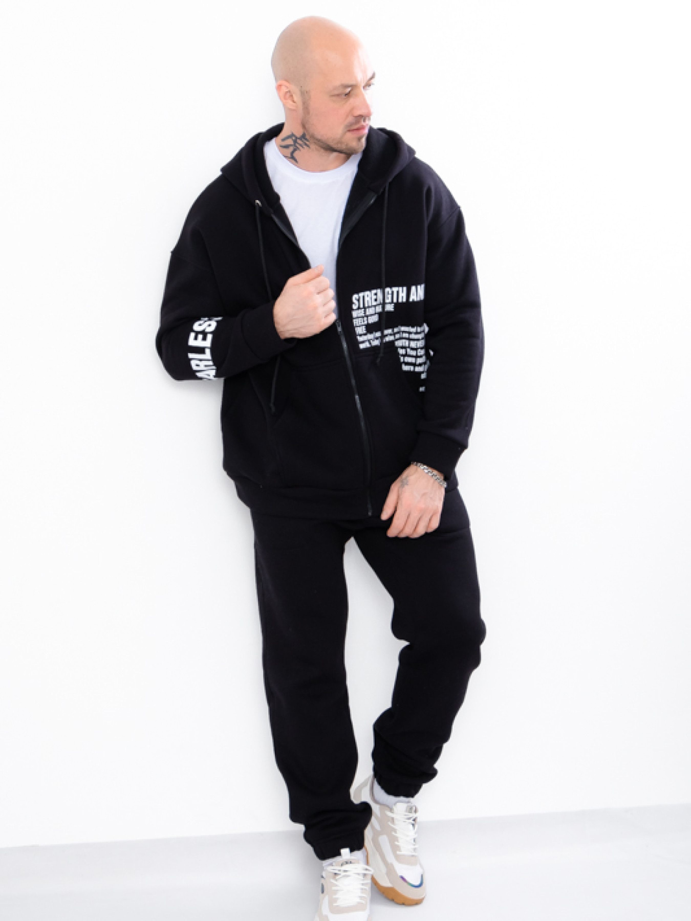 Спортивний костюм Носи своє модель 8373-025-33-chornij Фото