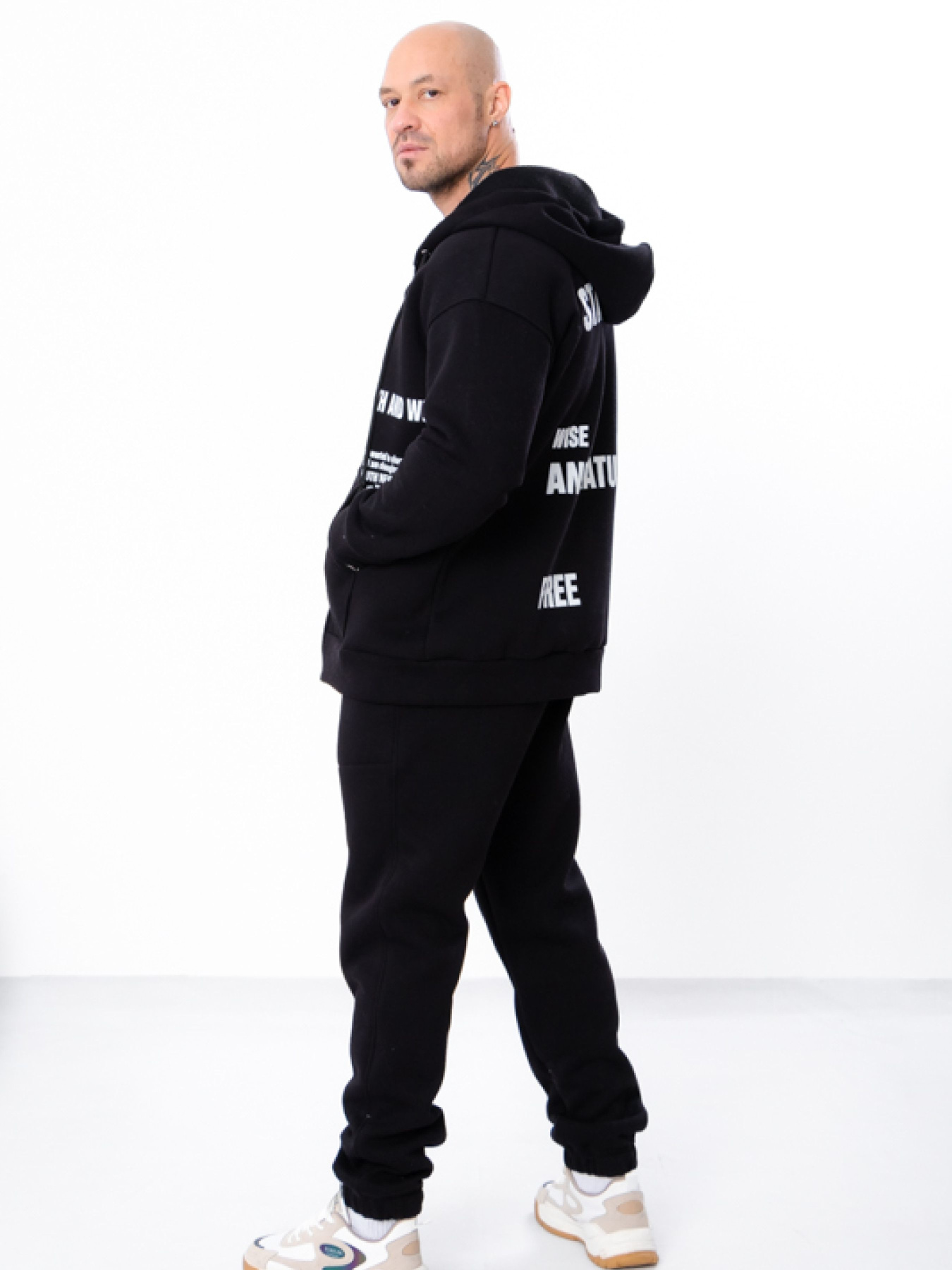 Спортивный костюм Носи своє модель 8373-025-33-chornij Фото