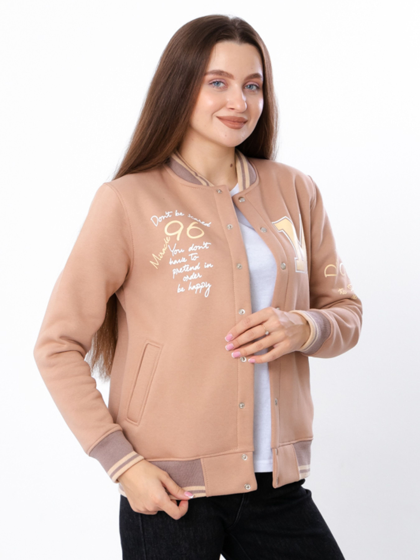 Кофта Носи своє модель 8414-025-33-svtla-kava Фото