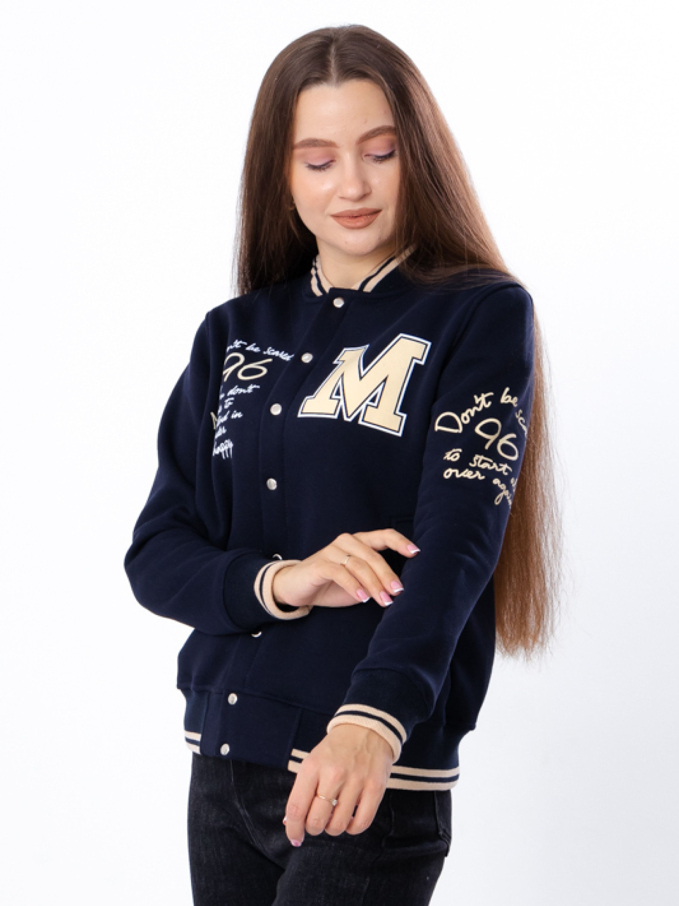 Кофта Носи своє модель 8414-025-33-chornilxno-sinj Фото