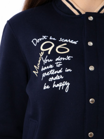 Кофта Носи своє модель 8414-025-33-chornilxno-sinj Фото