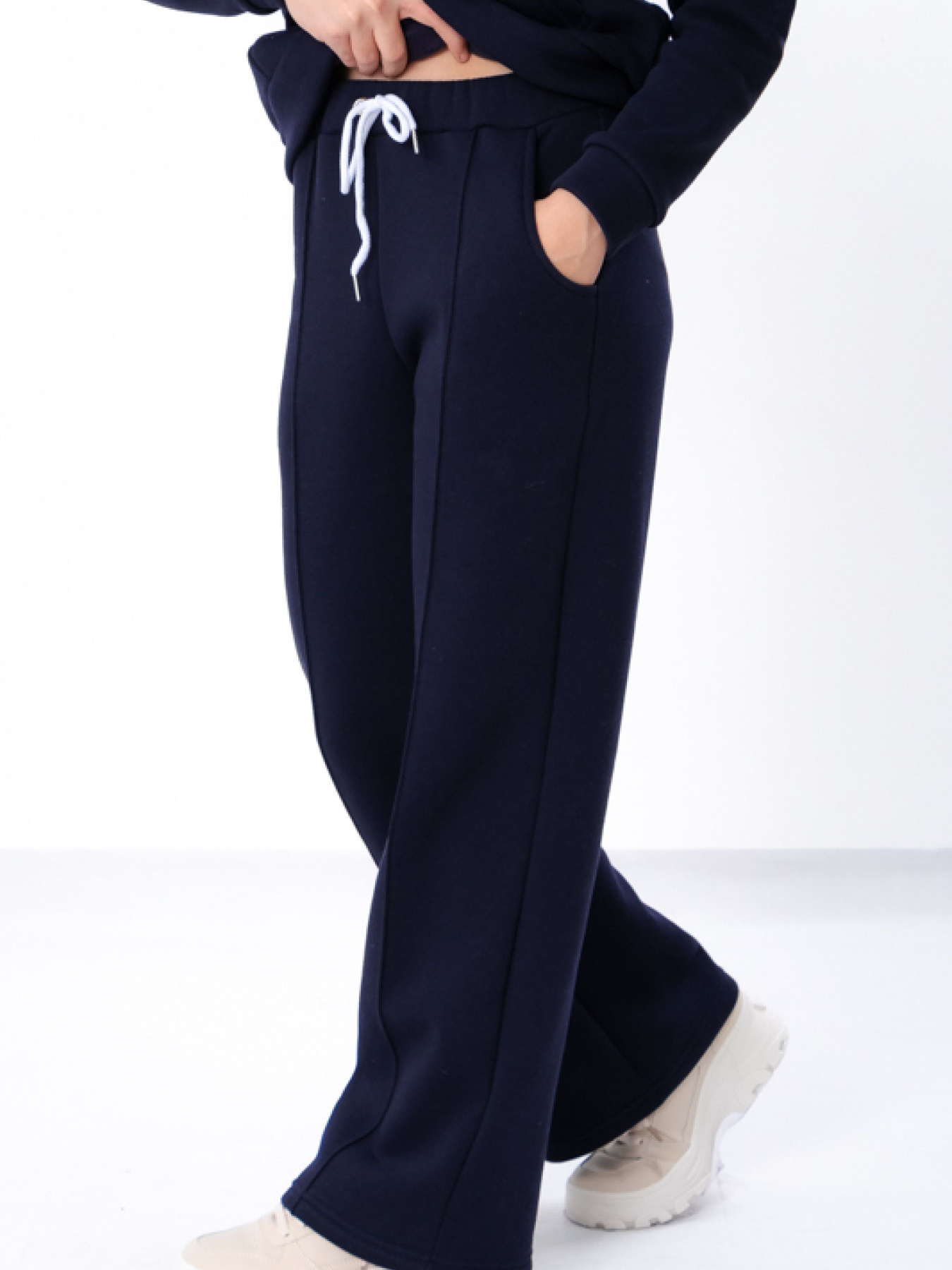 Повседневный костюм Носи своє модель 6449-025-chornilxno-sinj Фото