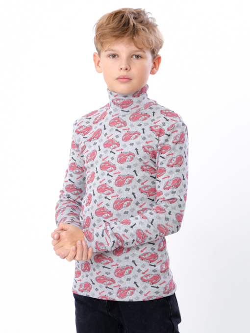 Водолазка Носи своє модель 6068-063-4-chervon-mashinki-na-sromu Фото