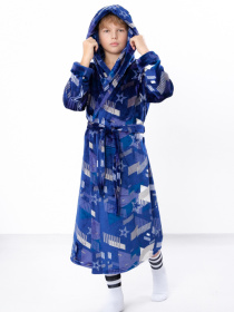 Халат Носи своє модель 6390-035-4-geometrq-sinj Фото