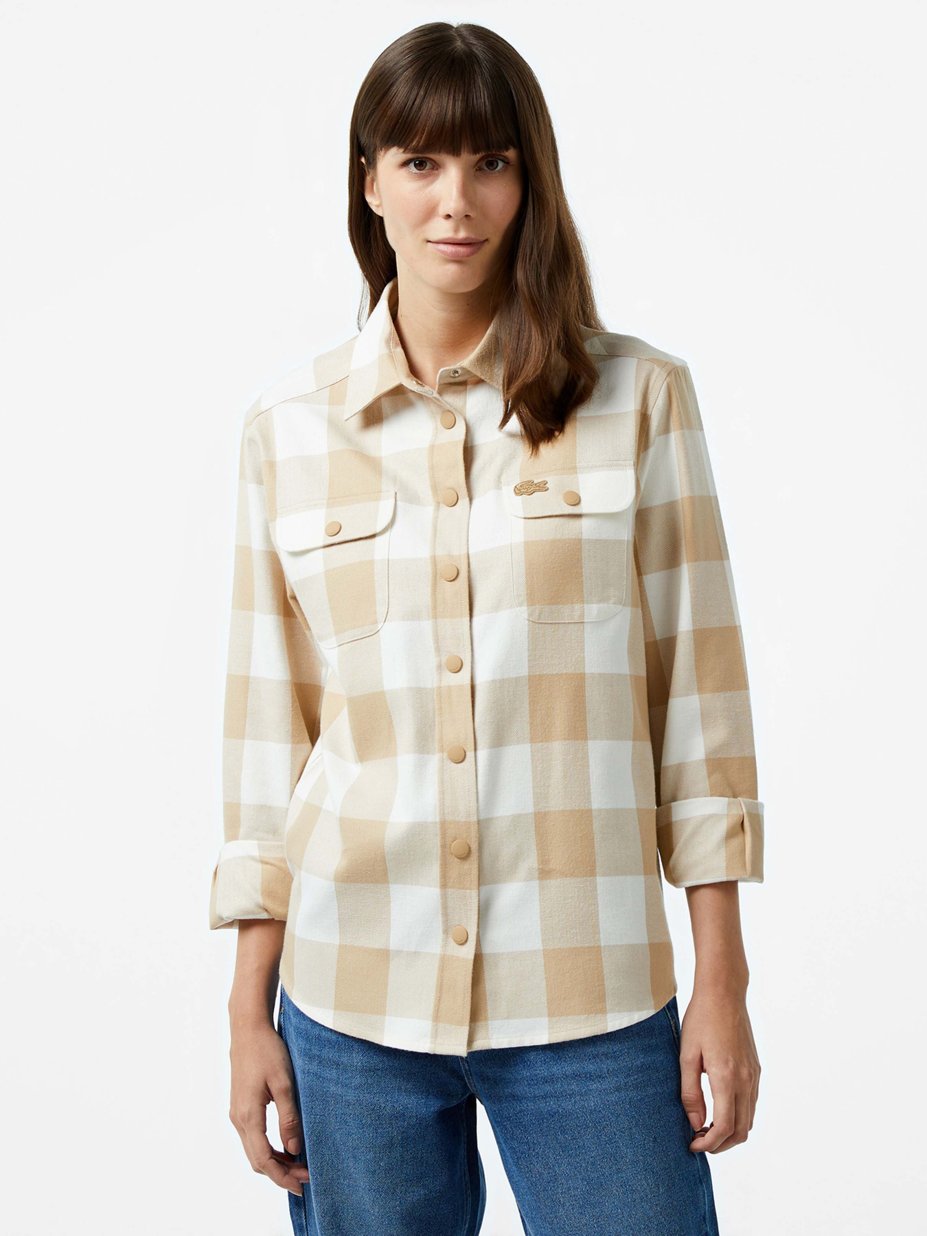 Рубашка повседневная Lacoste модель CF250502S Рубашка повседневная Lacoste модель CF250502S Фото