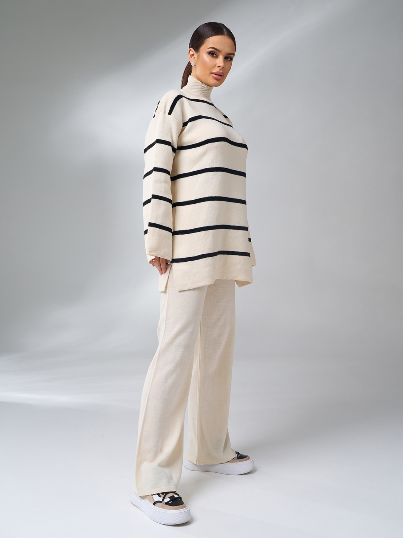 Костюм ISSA Plus модель WN20-691_молочный Фото