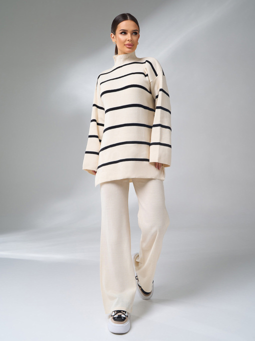 Костюм ISSA Plus модель WN20-691_молочный Фото