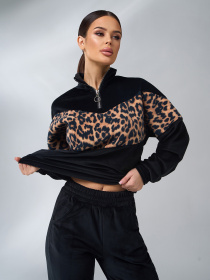 Костюм ISSA Plus модель SA-563A_черный Фото