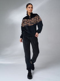 Костюм ISSA Plus модель SA-563A_черный Фото