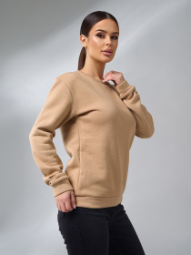 Свитшот ISSA Plus модель 14892A_бежевый Фото