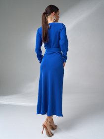 Платье миди ISSA Plus модель 14988_синий Фото