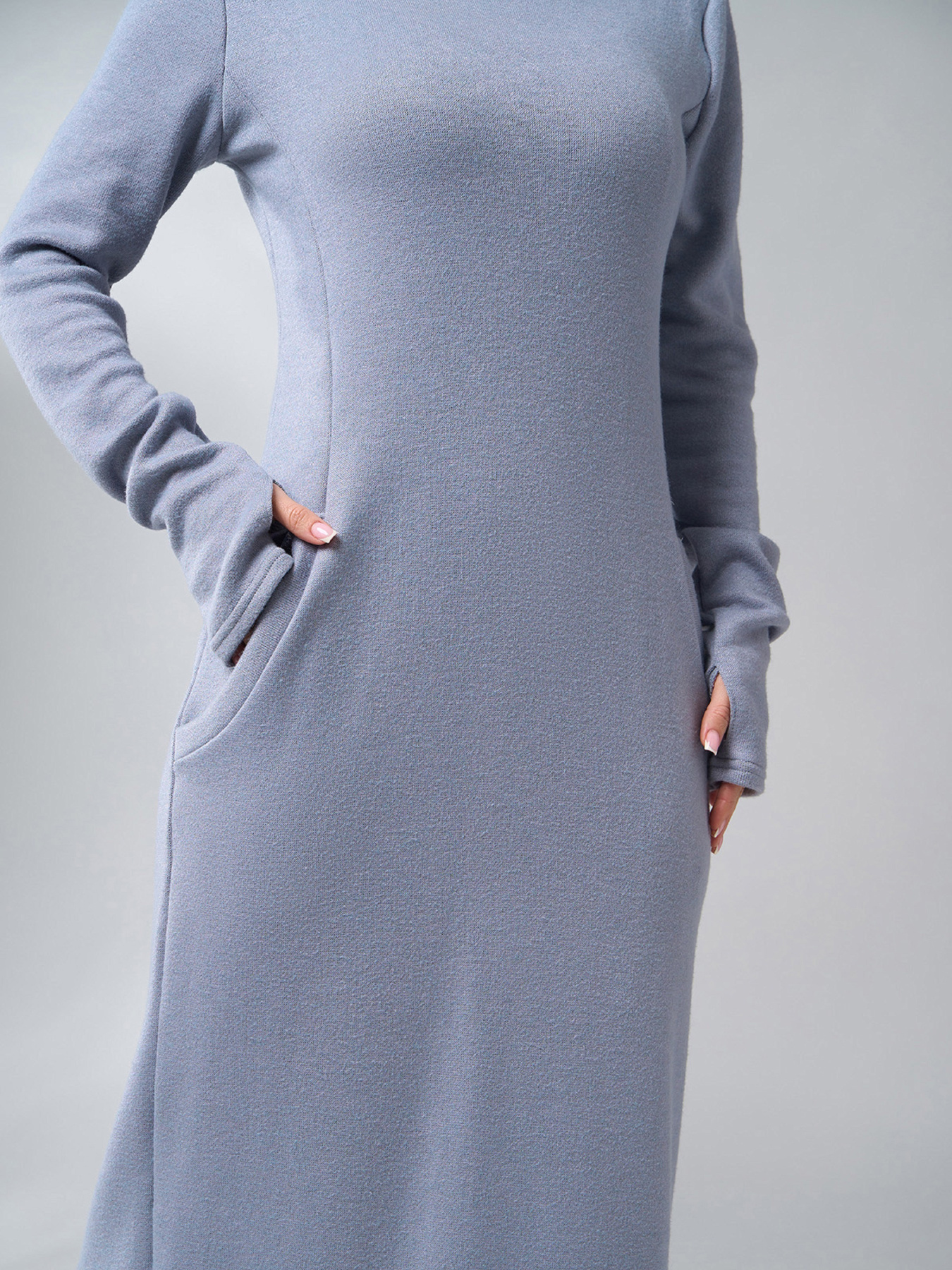 Сукня максі ISSA Plus модель 14982_серый Сукня максі ISSA Plus модель 14982_серый Фото