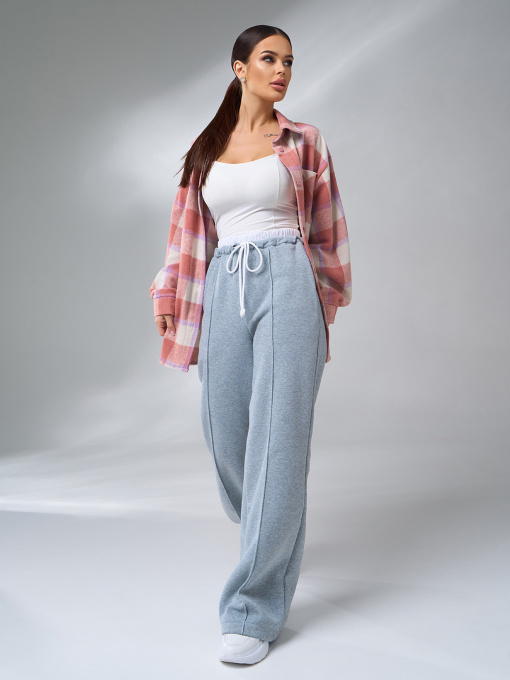 Палаццо ISSA Plus модель 14909A_серый Фото