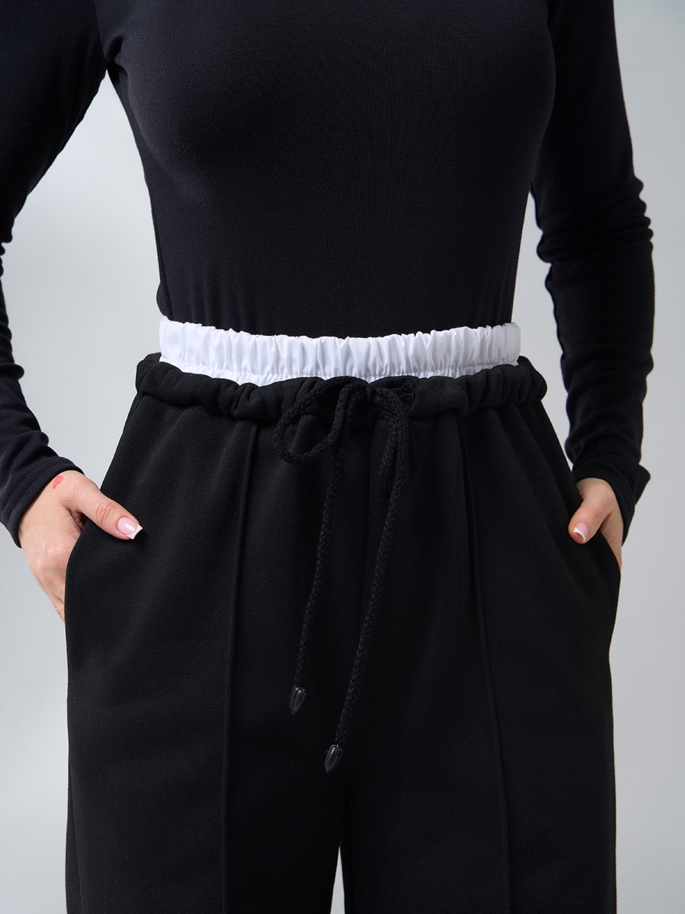 Палаццо ISSA Plus модель 14909A_черный Фото