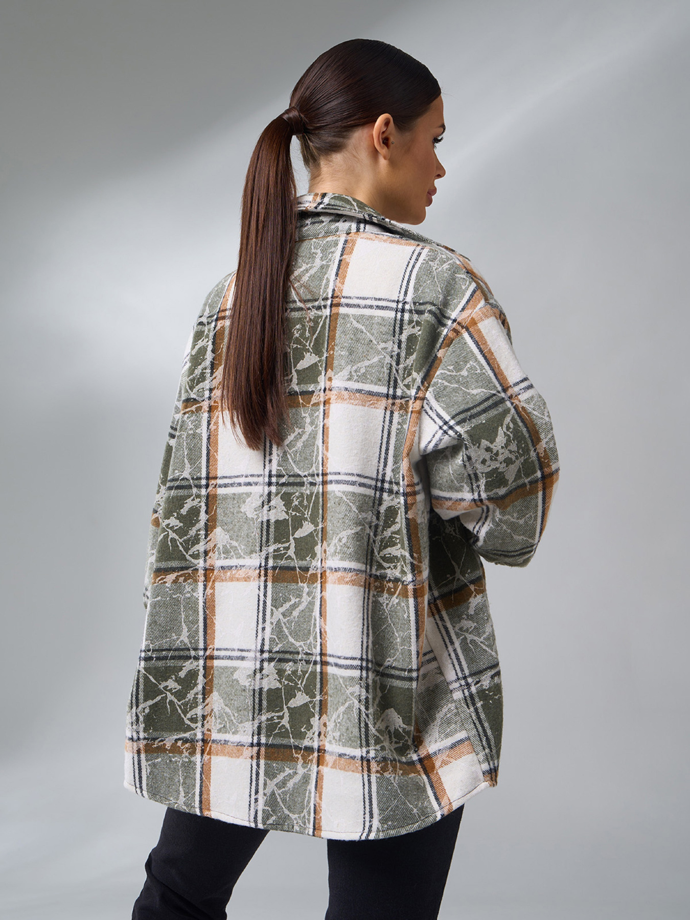 Сорочка ISSA Plus модель 14984_мультиколор Фото