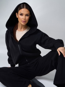 Костюм ISSA Plus модель 14985_черный Фото