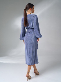 Сукня міді ISSA Plus модель 14987_серый Сукня міді ISSA Plus модель 14987_серый Фото