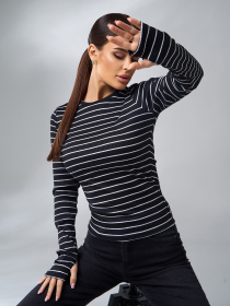 Лонгслів ISSA Plus модель 14990_черный Фото