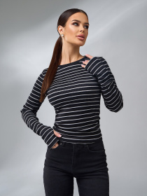 Лонгслів ISSA Plus модель 14990_черный Фото